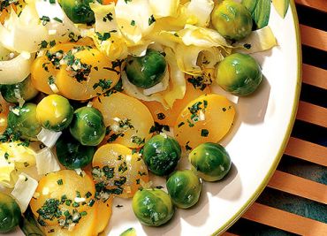 Salát z kapustiček a celeru
