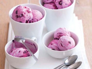 Recept borůvkovo - limetková zmrzlina