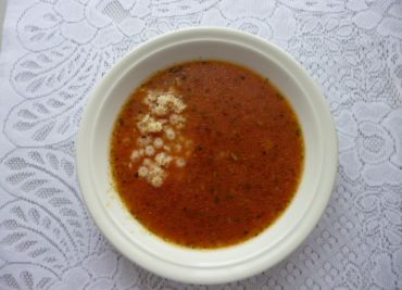 Rajská polévka z protlaku