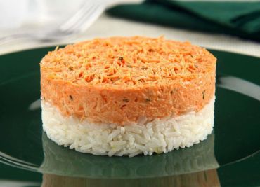 Tuniakove pyré s rýžou