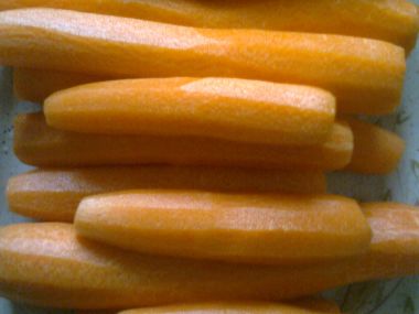 Jemné mrkvové noky