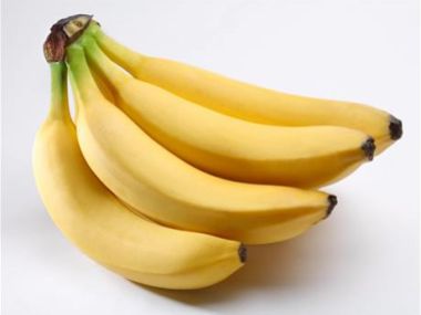 Banán s vaječným konakem.