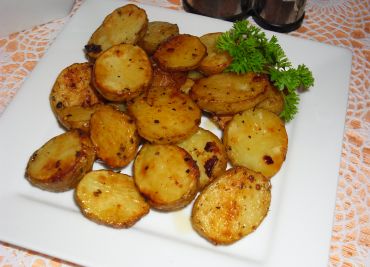 Pečené brambory s kořením