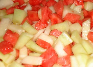 Letní melounový salát s Maraschinem