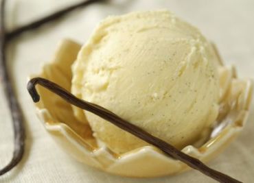 Luxusní vanilková zmrzlina