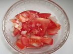 Osvěžující rajčatový salát.