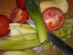 Lečo s řapíkatým celerem