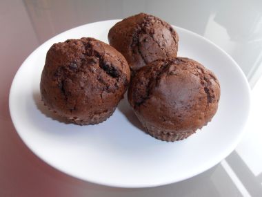 Muffinky s čokoládou