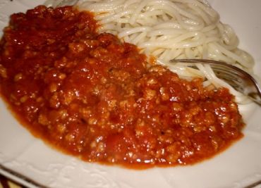 Výborná masová směs na špagety