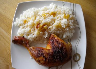 Pečené kuřecí stehno