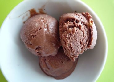 Domací čokoládová zmrzlina