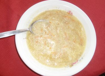 Krupičková polévka alá Iva