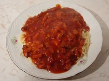 Špagety s rychlou omáčkou