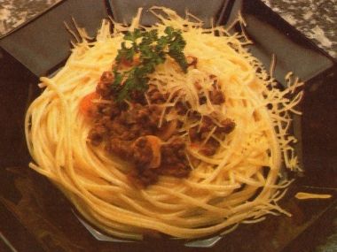 Špagety se skopovým masem - dia S 89,1