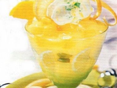 Citronový pohár