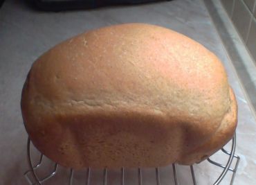Grahamový chléb z domácí pekárny