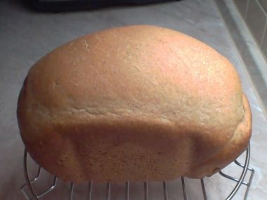 Grahamový chléb z domácí pekárny