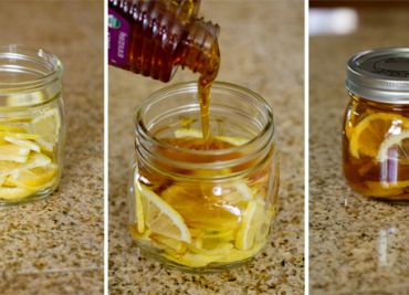 Zázvor s citronem v medu