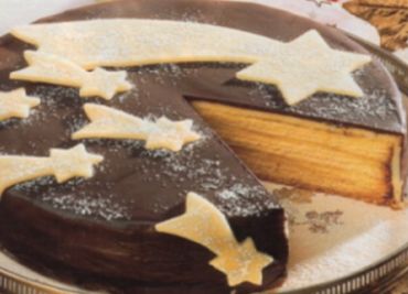 "Betlémská hvězda" - vrstvený dort