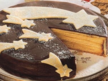 "Betlémská hvězda" - vrstvený dort