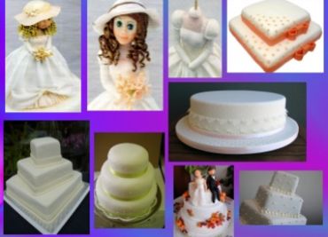 Panenka na svatební dort - návod na modelování