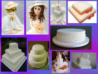 Panenka na svatební dort - návod na modelování
