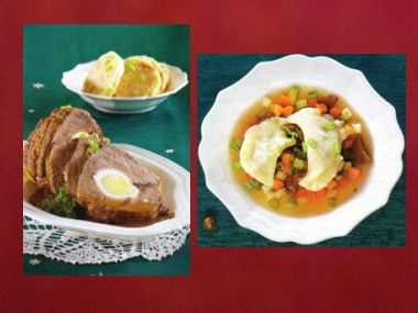 Sváteční oběd 47 - Srnčí polévka a Štěpánská pečeně