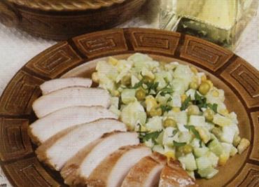 Večeře 91 - Okurkovo-bramborový salát