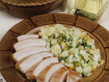 Večeře 91 - Okurkovo-bramborový salát