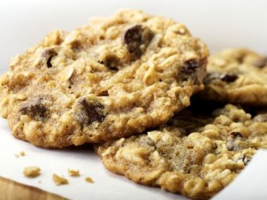 Čokoládové cookies s ovesnými vločkami