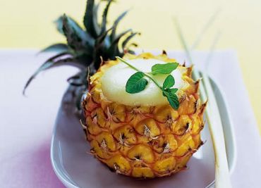 Ananasovo-mangový sorbet