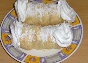 Kremrole recept