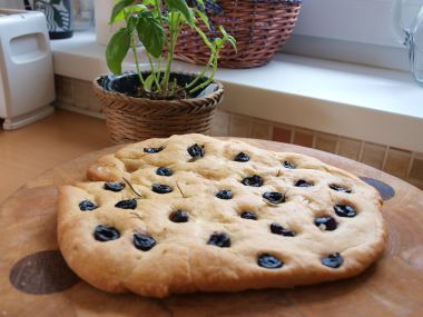 Focaccia z pekárny