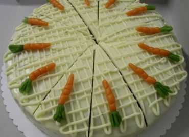 Vláčný mrkvový dort
