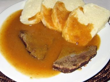 Recept Burgundské hovězí