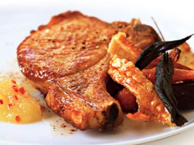 Recept Vepřové kotlety na česneku