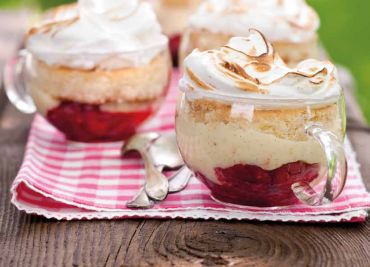 Malinový trifle