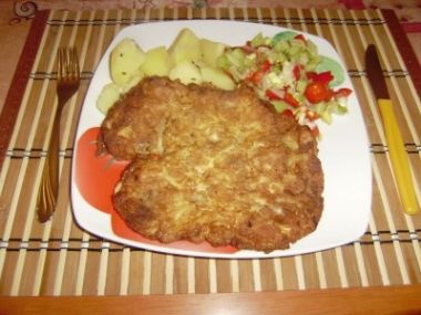 Smažené obrácené řízky