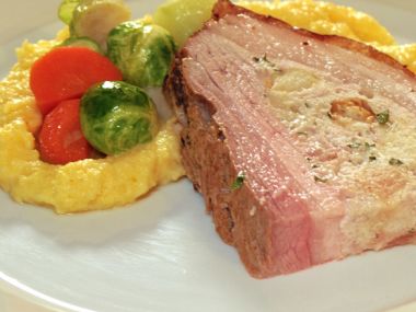 Recept Vepřový bůček v zelenině