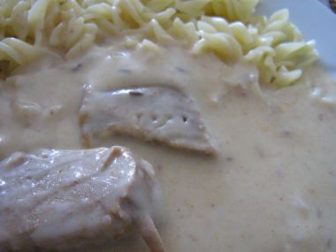 Recept Vepřové maso se smetanou