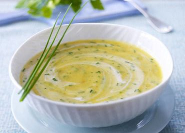 Bramborová polévka s mlékem a sýrem(dietní)