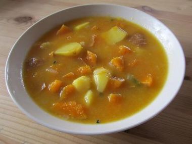 Recept Pikantní guláš s dýní