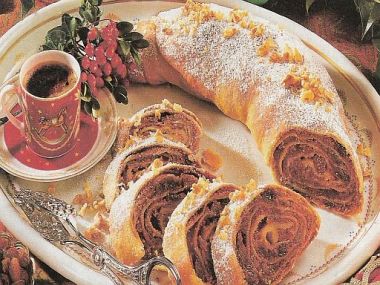 Recept Ořechový závin
