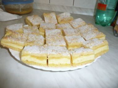 Recept Tvarohový koláč s banány