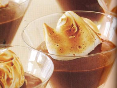 Čokoládový mousse s pistáciovým frangipane