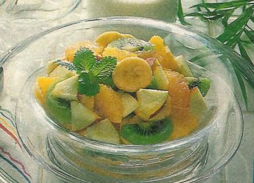 Recept Salát z grapefruitu a kiwi