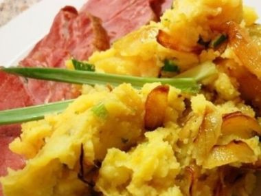 Recept Šťouchané brambory po americku