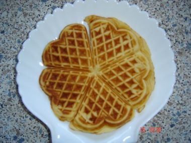 Recept Smetanové wafle