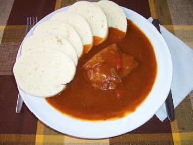 Recept Cikánská hovězí pečeně