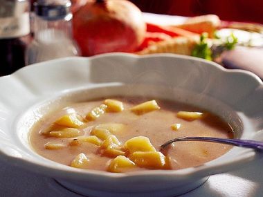 Recept Bramborová polévka se zeleninou